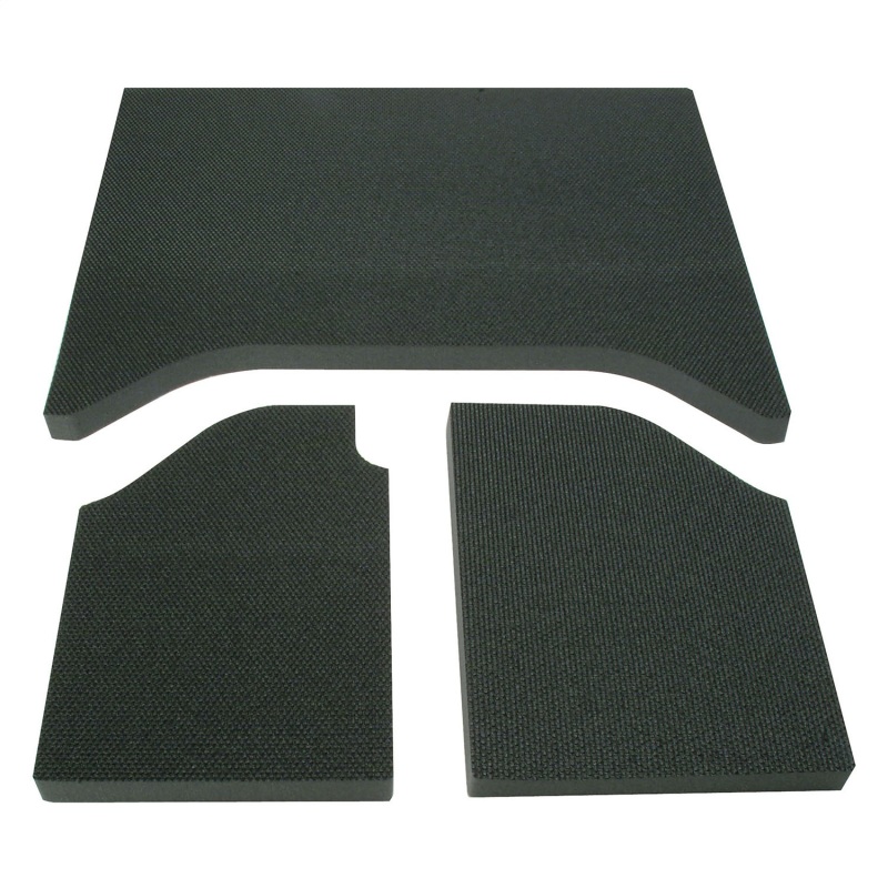 DEI 07-10 Jeep Wrangler JK 2-Door Boom Mat Headliner - 3 Piece - Black - 50132