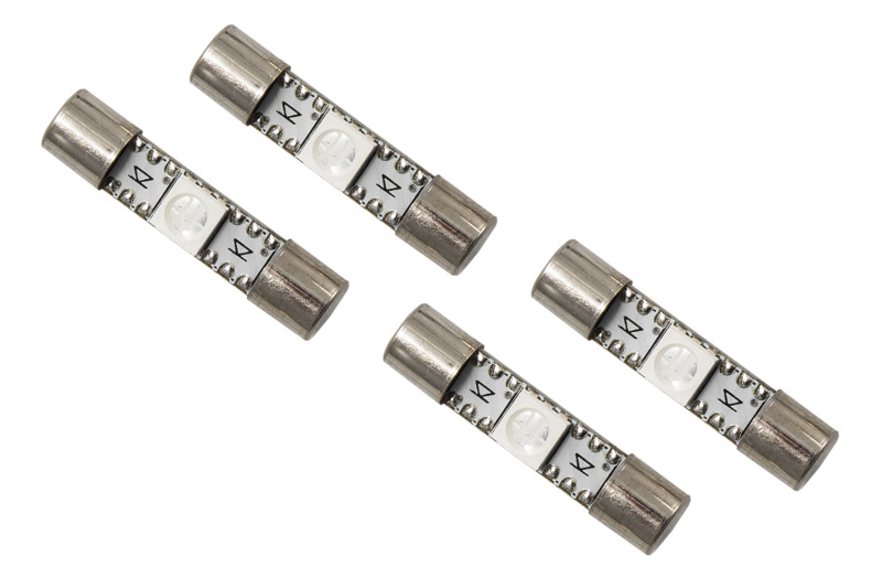 Diode Dynamics 28mm SMF1 LED Bulb - Amber Set of 4 - DD0038Q