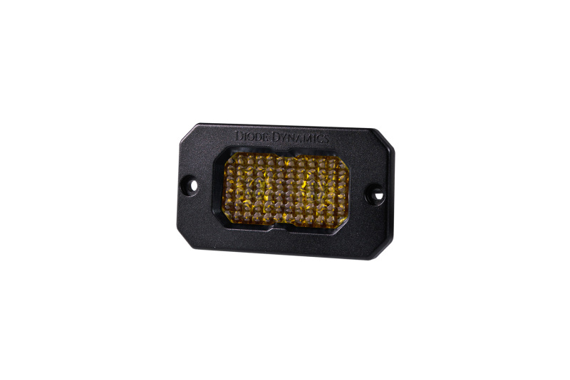 Diode Dynamics Stage Series 2 In LED Pod Sport - Yellow Flood Flush ABL Each - DD6430S