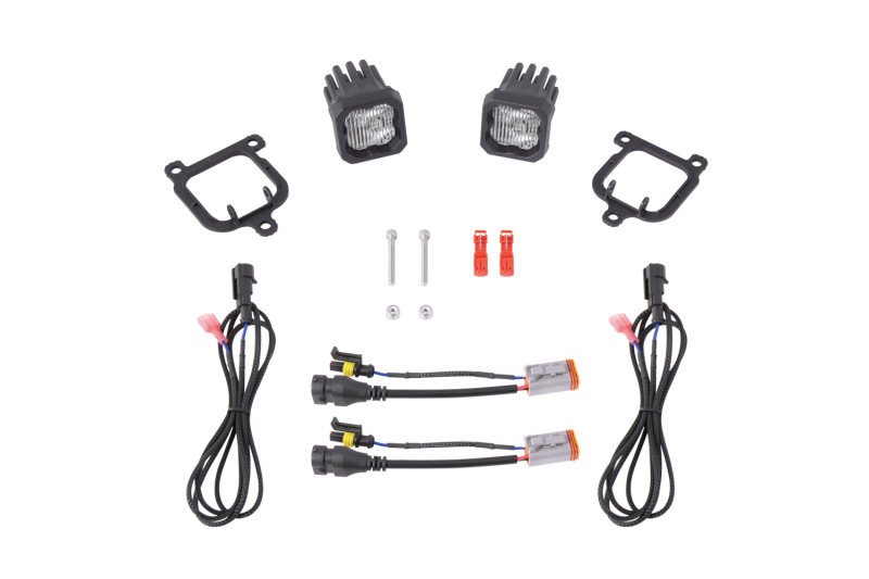 Diode Dynamics 21-24 Ford Bronco Sport SSC1 LED Fog Light Kit - DD7174