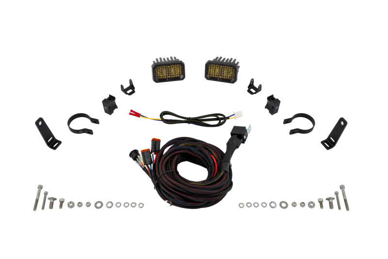 Diode Dynamics Stage Series 2 In Roll Bar Chase Light Kit SSC2 Pro - Yellow (Pair) - DD7670