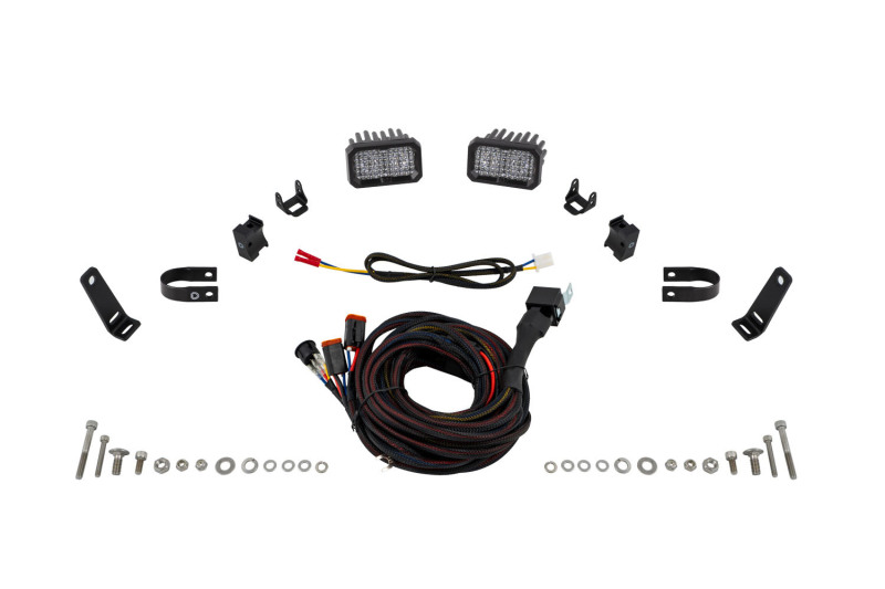 Diode Dynamics Stage Series 1 1/4 In Roll Bar Reverse Light Kit SSC2 Pro (Pair) - DD7727