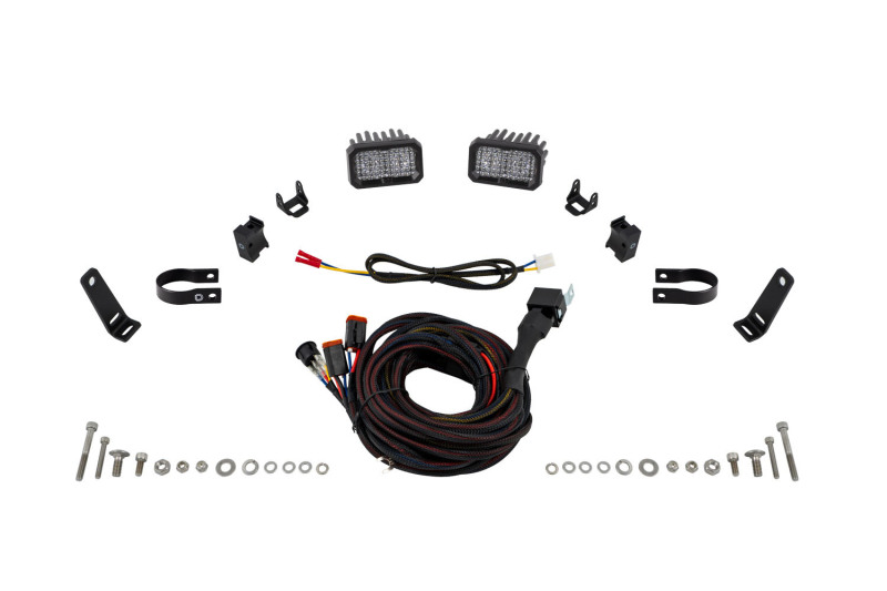 Diode Dynamics Stage Series 1 1/2 In Roll Bar Reverse Light Kit SSC2 Sport (Pair) - DD7730