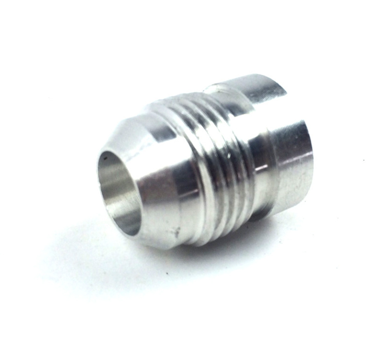Fleece Performance 10AN Aluminum Male Weld Bung - FPE-AN971-10DRD