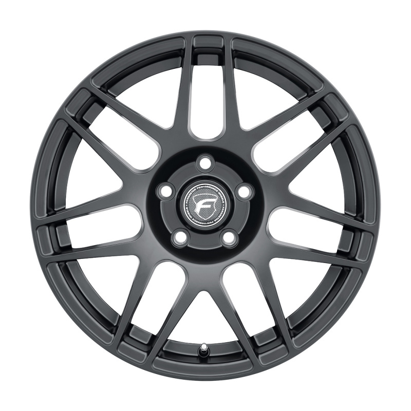 Forgestar F14 Drag 18x5.0 / 5x115 BP / ET-37 / 1.5in BS Satin Black Wheel - F1728C071N37