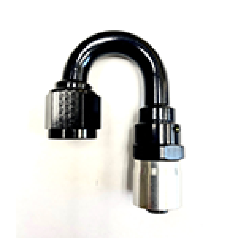 Fragola -8AN x 180 Degree Sport Crimp Hose End - 3118008