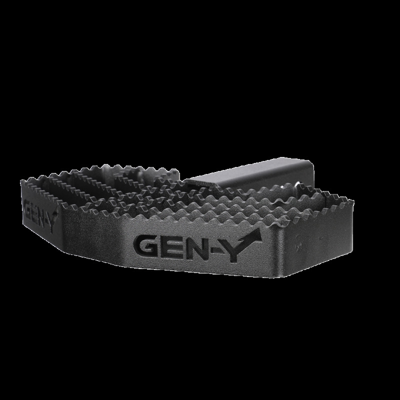 Gen-Y 2in Shank Heavy-Duty 500lb Capacity Serrated Hitch Step - GH-030
