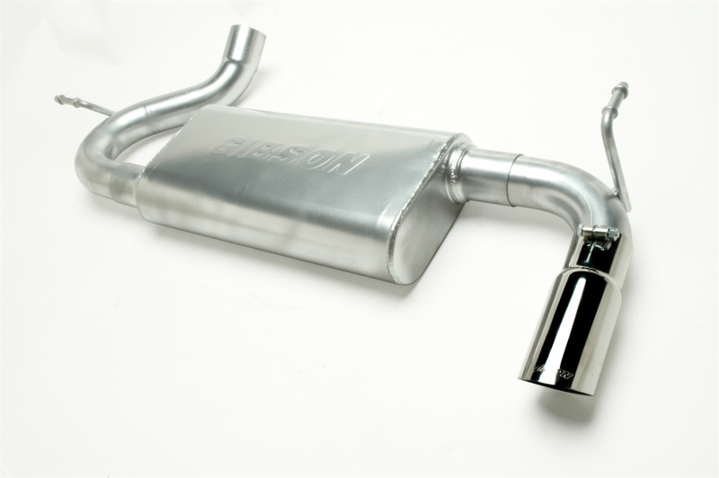 Gibson 07-17 Jeep Wrangler 3.6L Unlimited/ 07-11 Wrangler 3.8L Cat-Back Exhuast - Stainless - 617301