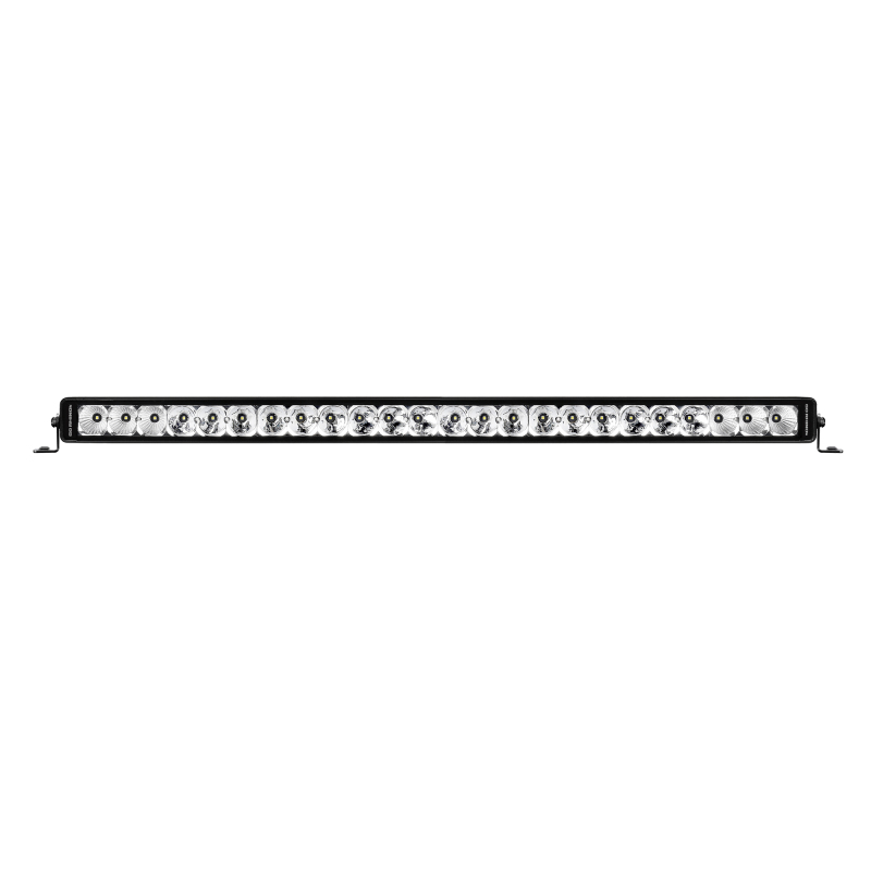Go Rhino Xplor Bright Series Sgl Row LED Light Bar (Side/Track Mount) 32in. - Blk - 750723213CSS
