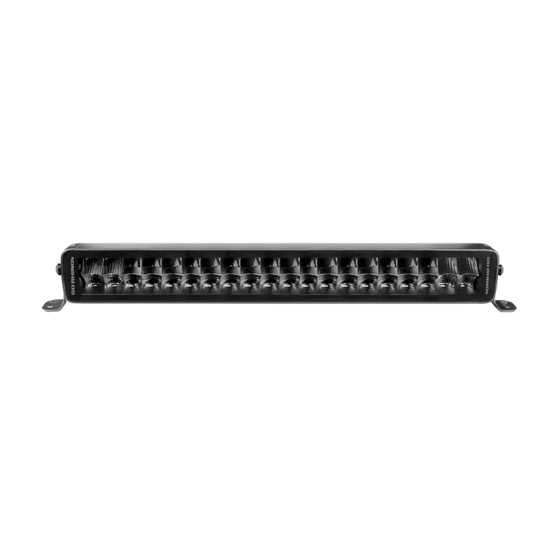 Go Rhino Xplor Blackout Series Dbl Row LED Light Bar (Side/Track Mount) 21.5in. - Blk - 752002111CDS