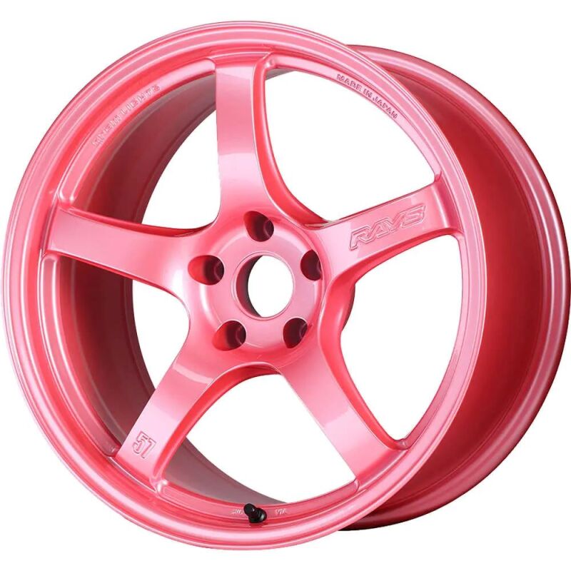 Gram Lights 57CR 15x8.0 +35 4-100 Sakura Pink Wheel (Special Order No Cancel) - WGCRE35APP