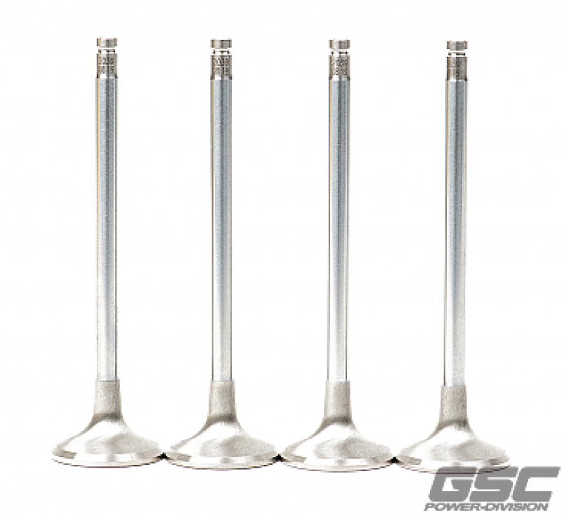GSC P-D Honda B-Series B16A/B17A/B18C Chrome Alloy Exhaust Valve 28mm Head - 6mm Stem - Single - 2039-01