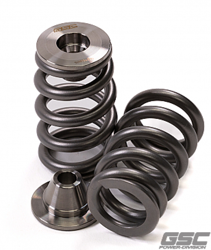GSC P-D Can-Am Maverick Turbo Conical Valve Spring and Ti Retainer Kit - 5029