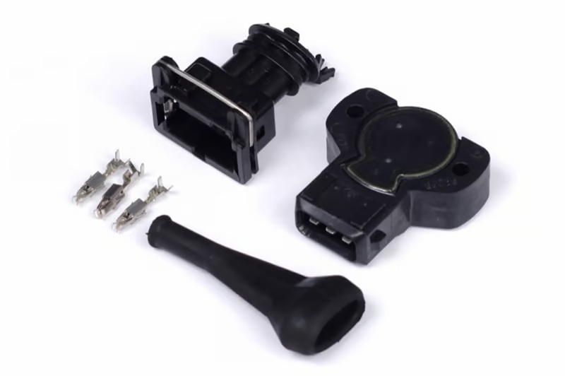Haltech Throttle Position Sensor (Black/CCW Rotation/8mm D-Shaft) - HT-010404
