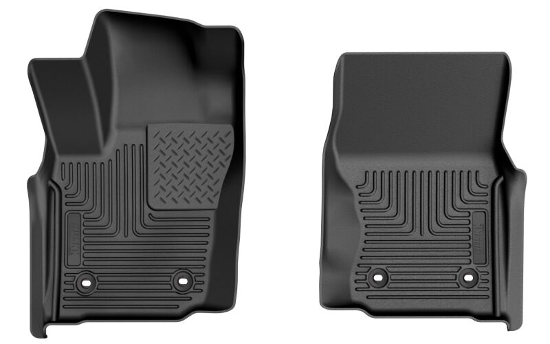 Husky Liners 2024 Toyota Tacoma w/ Automatic Transmission Double/Access Cab Pickup - Black - 13921