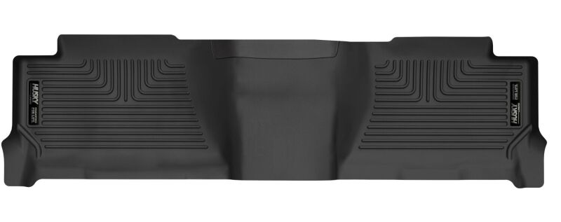 Husky Liners 2004-2006 Chevrolet Silverado 1500 Crew Cab Pickup WeatherBeater Rear Floor Mat (Black) - 14501
