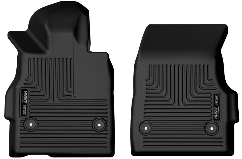 Husky Liners 20-24 Chevrolet Corvette WeatherBeater Black Front Floor Liners - 18271
