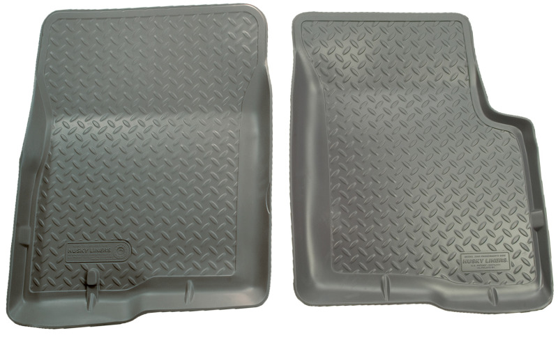 Husky Liners 05-12 Nissan Frontier/11-12 Suzuki Equator Ext Crew Cab Classic Style Gray Floor Liners - 36262