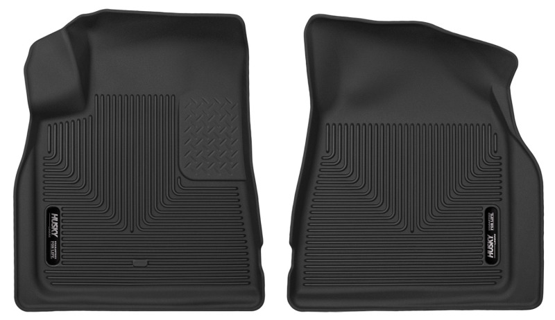 Husky Liners 08-15 Buick Enclave / 07-15 GMC Acadia X-Act Contour Black Front Seat Floor Liners - 53141