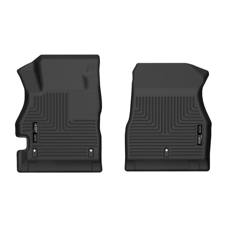 Husky Liners 20-22 Nissan Versa Front Floor Liners - Black - 54941