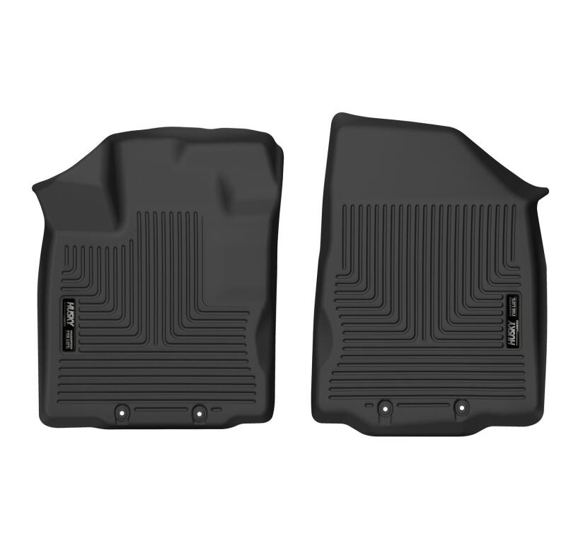 Husky Liners 2013 JX35 - 14-20 QX60 - 13-20 Nissan Pathfinder X-Act Front Floor Liners - Black - 55401