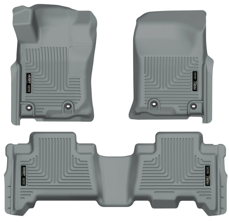 Husky Liners 2013 Toyota 4Runner WeatherBeater Grey Front & 2nd Seat Floor Liners - 99572