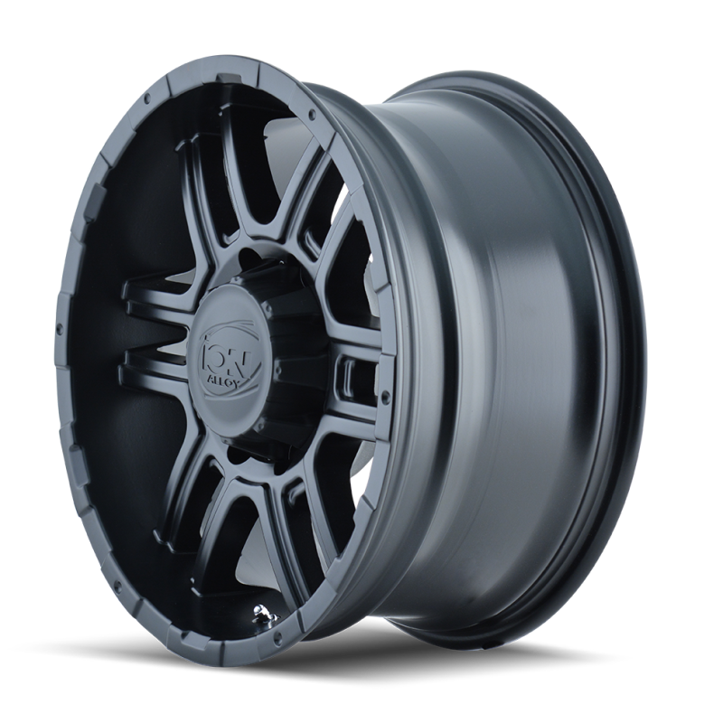 ION Type 179 17x8 / 6x139.7 BP / 10mm Offset / 106mm Hub Matte Black Wheel - 179-7883MB