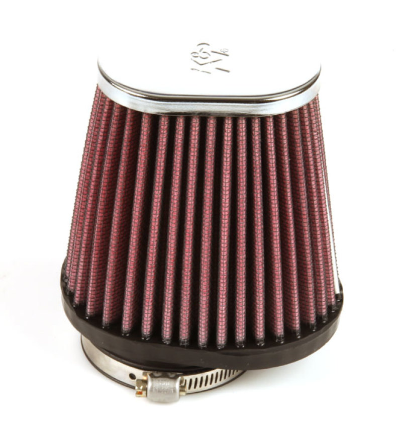 K&N Universal Clamp-On Air Filter 2-1/8in Flange 4in x 3in Base 3in x 2in Top 4in Length - RC-2900