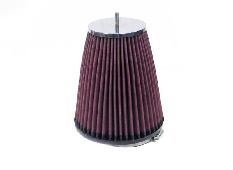 K&N Universal Chrome Filter 3.25 inch FLG / 5.75 inch Bottom / 3.5 inch Top / 6  5/8 inch Height - RC-4560
