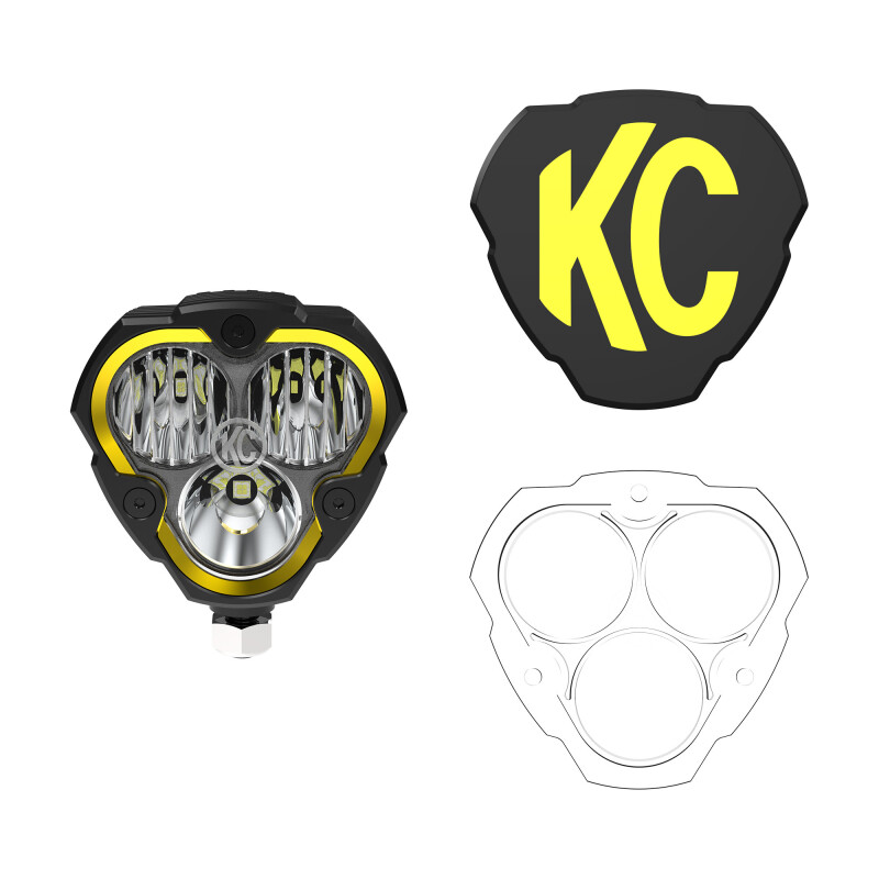 KC HiLiTES FLEX ERA 3 LED Light - Single Light Master Kit - 1288