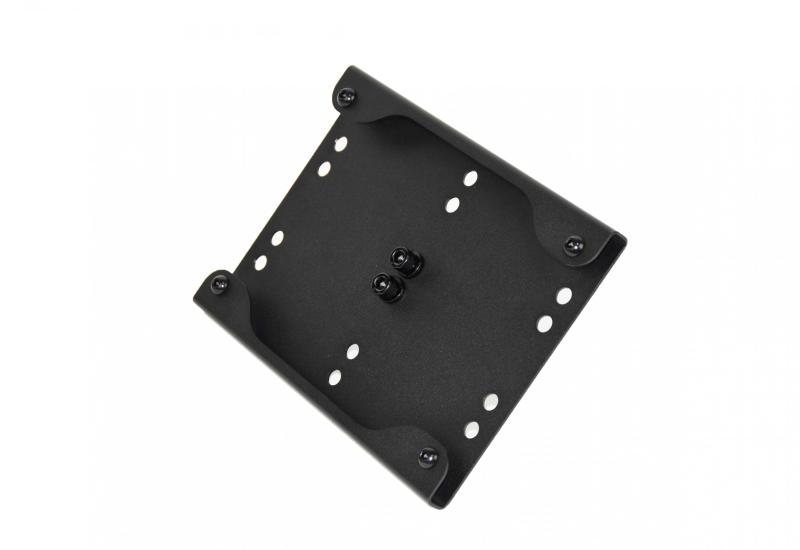 Kentrol 07-18 Jeep Shackle Mounted License Plate Bracket Wrangler JK - Textured Black - 80706