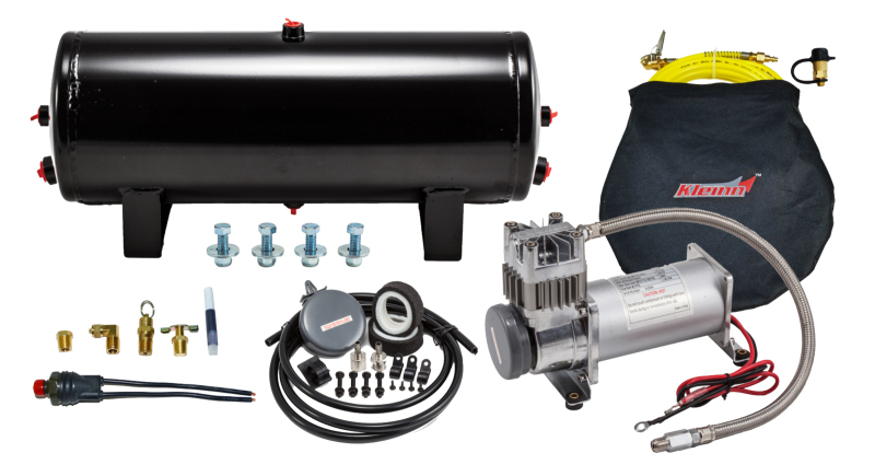 Kleinn Air System w/ 150 PSI Waterproof/ 100 Percent Duty Cycle Air Compressor / 3.0 gal Air Tank - 6350
