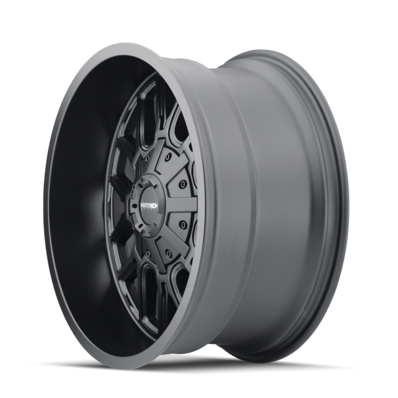 Mayhem 8107 Cogent 22x10 / 6x135 BP / -19mm Offset / 106mm Hub Matte Black Wheel - 8107-22137MB