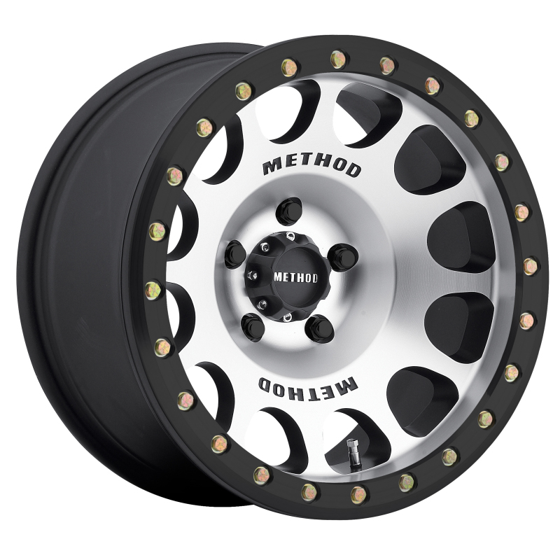 Method MR105 Beadlock 17x9 -38mm Offset 6x5.5 108mm CB Machined w/Matte Black Ring Wheel - MR10579060338B