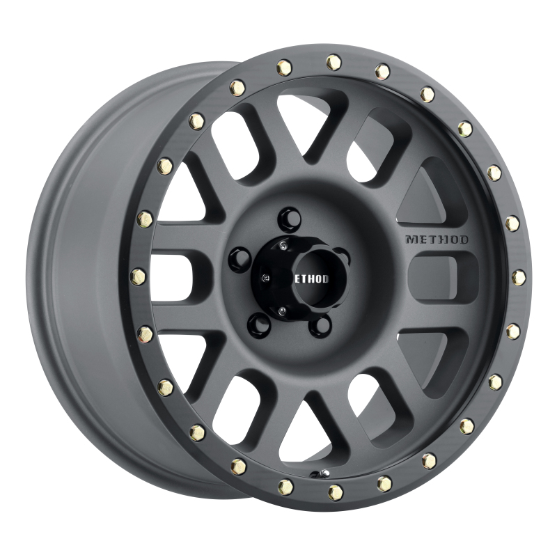 Method MR309 Grid 17x8.5 0mm Offset 5x150 116.5mm CB Titanium/Black Street Loc Wheel - MR30978558800