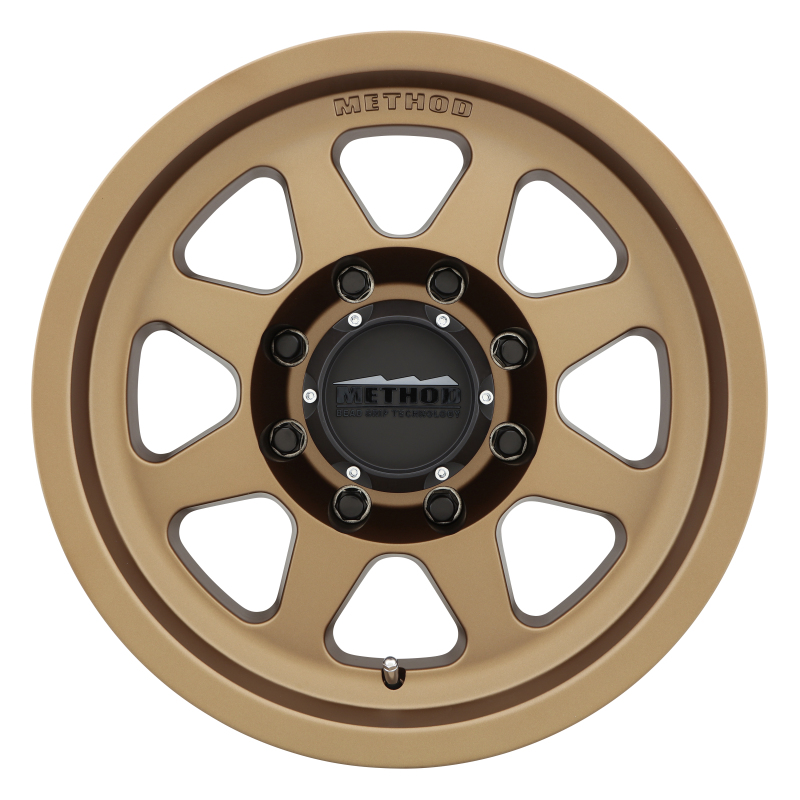Method MR701 17x8.5 0mm Offset 8x6.5 130.81mm CB Method Bronze Wheel - MR70178580900