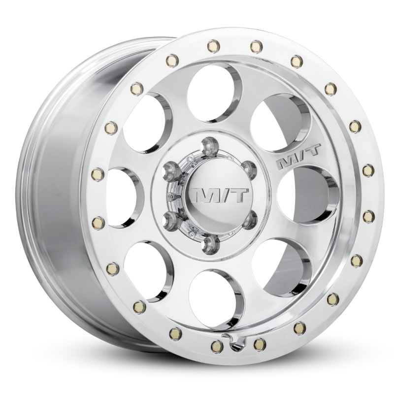 Mickey Thompson Classic Pro Polished Wheel - 17X9 6X5.5 BP 4.53in BS -12 Offset 108.1mm Bore - MTT274555