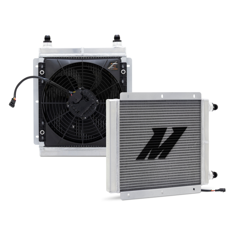 Mishimoto Universal Heat Exchanger Kit - With Integrated 1 x 12in Brushless Fan - MMHE-UNI-BRLS-K