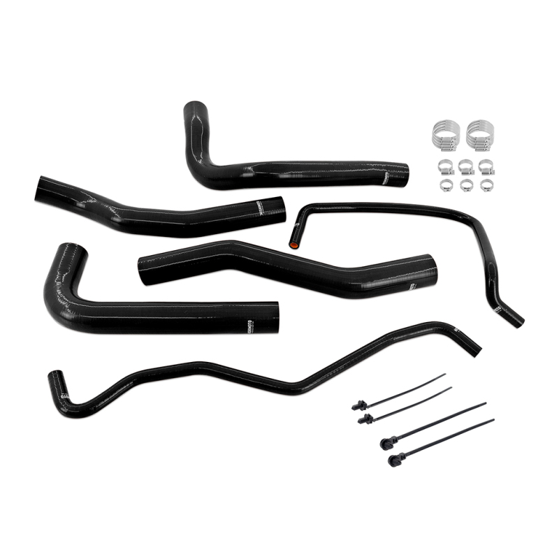 Mishimoto 2024+ Ford Mustang 2.3L Silicone Coolant Hose Kit - Black - MMHOSE-MUS4-24BK