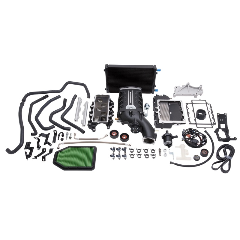 Edelbrock Supercharger Stage 1 - Street Kit 2012-2014 Jeep Wrangler 3 6L V6 w/ o Tuner - 15270