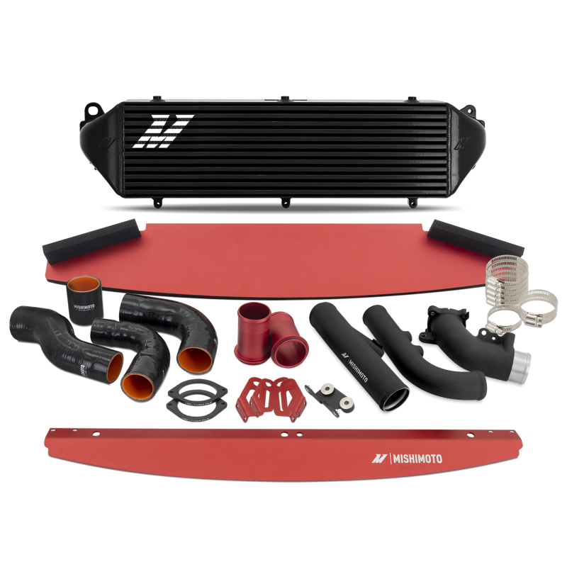 Mishimoto 2023+ Toyota GR Corolla Intercooler & Pipe Kit - Black Cooler - Black Pipes - MMINT-GRC-23KBKBK