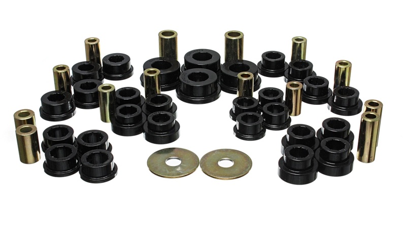 Energy Suspension Subaru 08-12 Impreza/08-14 WRX Black Rear Control Arm Bushing Set - 19.3103G