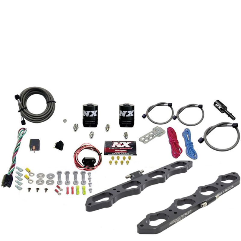 Nitrous Express 2018+ Ford 5.0L Coyote Wet Direct Port Plate System w/o Bottle - 20956-00