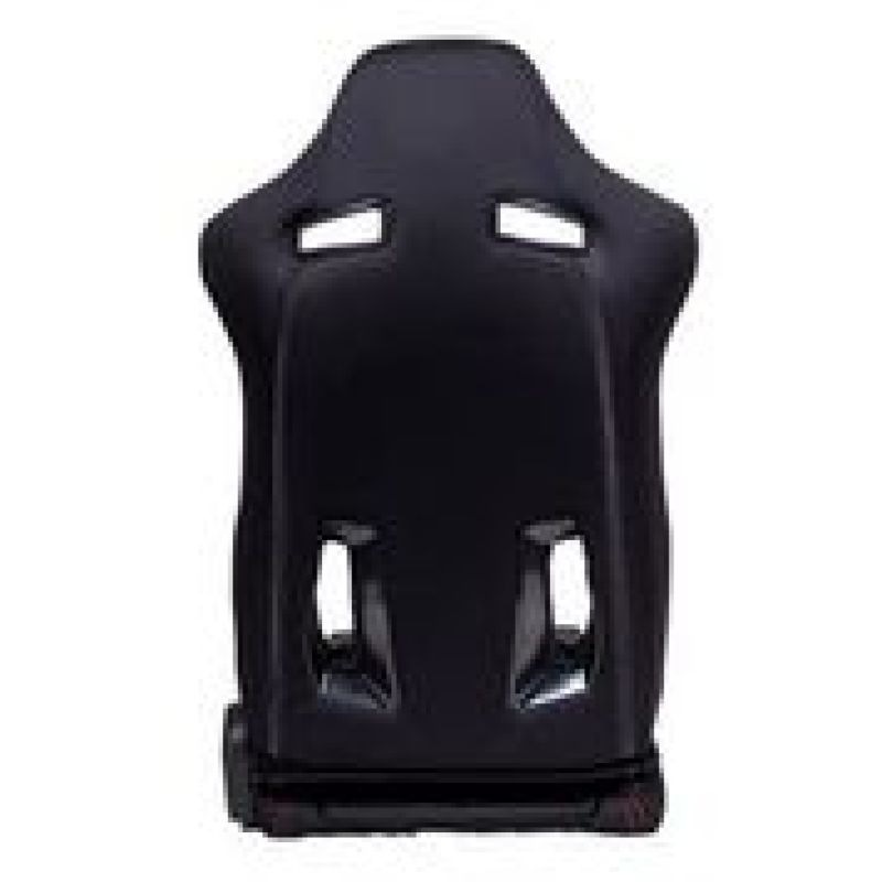 NRG Sport Seats (Pair) Cloth w/NRG Logo & NRG Arrow Cushion Imprint - Black w/Red Stitch - RSC-800L/R NRG Sport Seats (Pair) Cloth w/NRG Logo & NRG Arrow Cushion Imprint - Black w/Red Stitch - RSC-800L/R