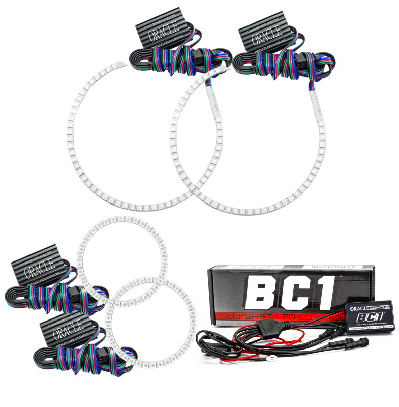 Oracle Mini Cooper Countryman 11-15 Halo Kit - ColorSHIFT w/ BC1 Controller - 1321-335