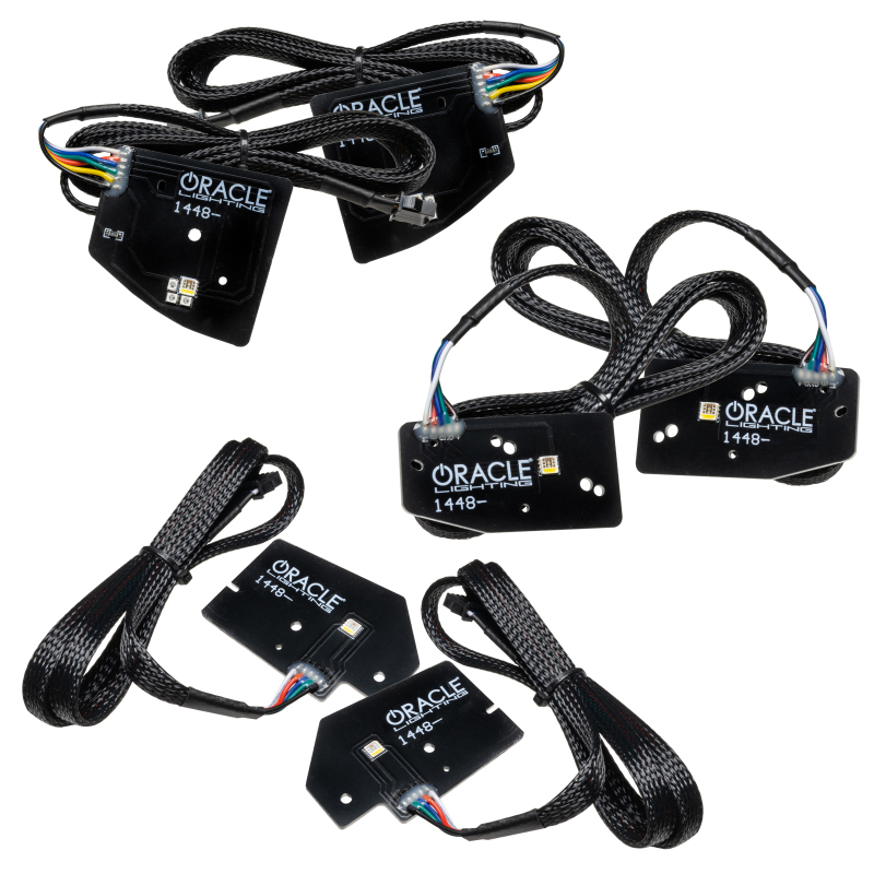 Oracle 19-21 RAM 1500 Projector LED Headlight DRL Kit - ColorSHIFT RGBW+A w/o Cntrl - 1448-339