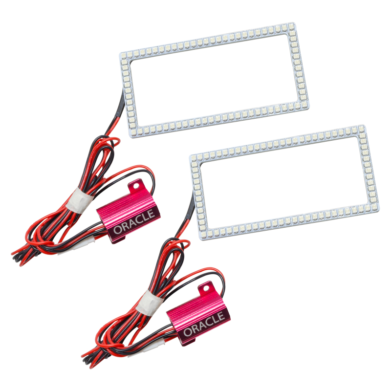 Oracle Chevrolet Silverado 14-15 LED Fog Halo Kit - White - 1530-001