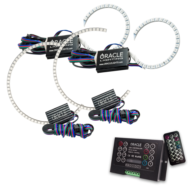 Oracle Chevrolet Impala 06-13 Halo Kit - ColorSHIFT w/ 2.0 Controller - 2204-333