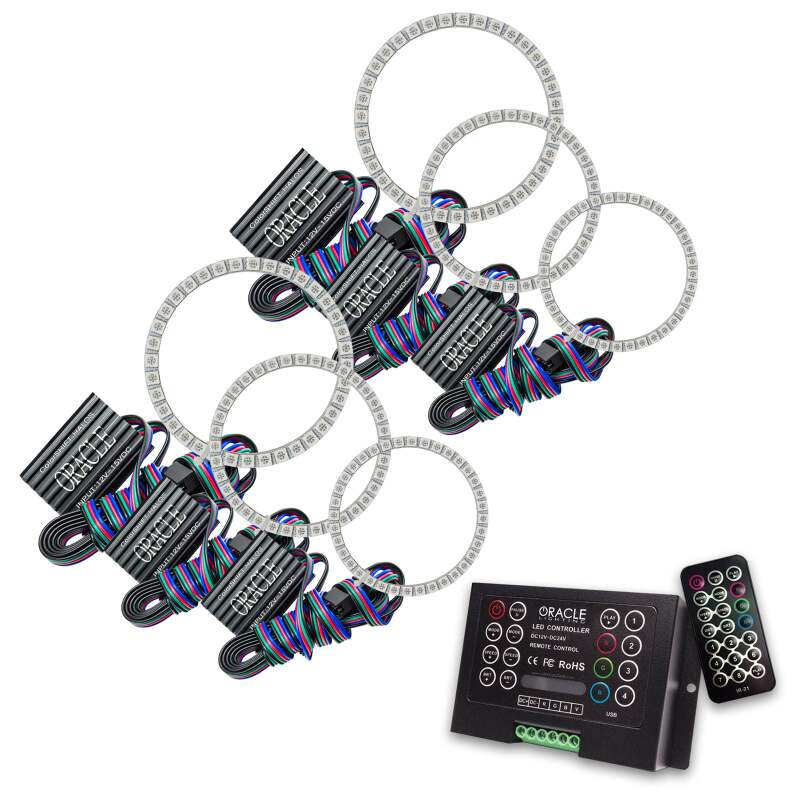 Oracle Cadillac Escalade 07-13 Halo Kit - ColorSHIFT w/ 2.0 Controller - 2216-333