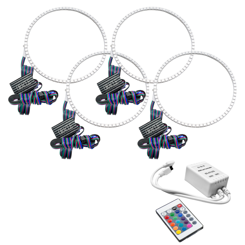Oracle Jeep Liberty 08-13 Halo Kit - ColorSHIFT w/ Simple Controller - 2332-504